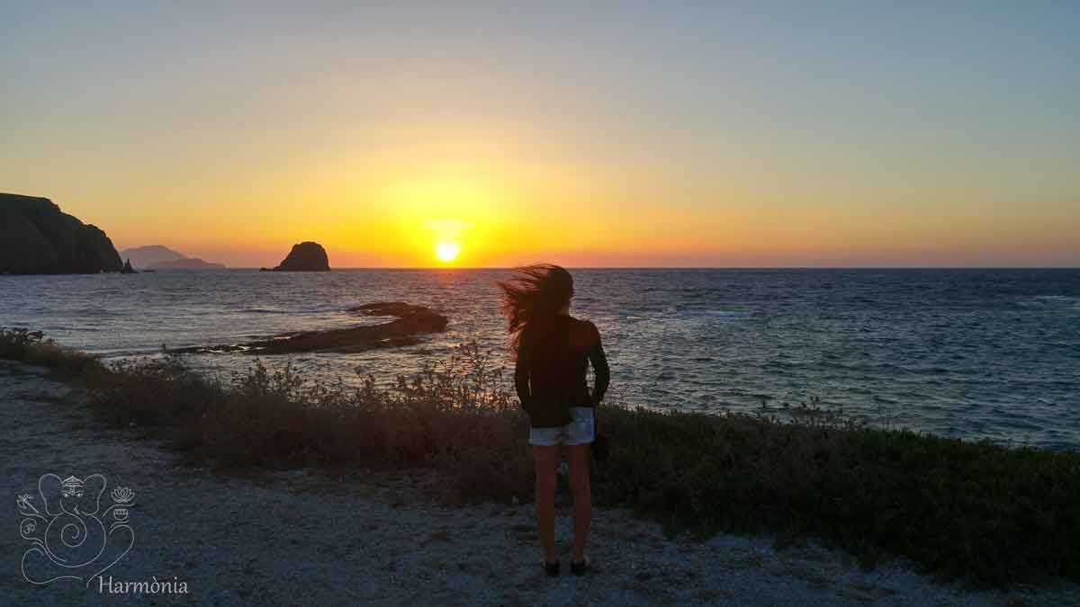 Tramonto; Pollonia; Milos; Panorama;