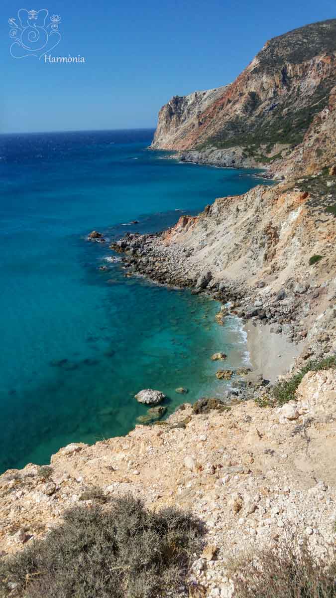 Scogliera; Thiorichia; Milos; Mare;