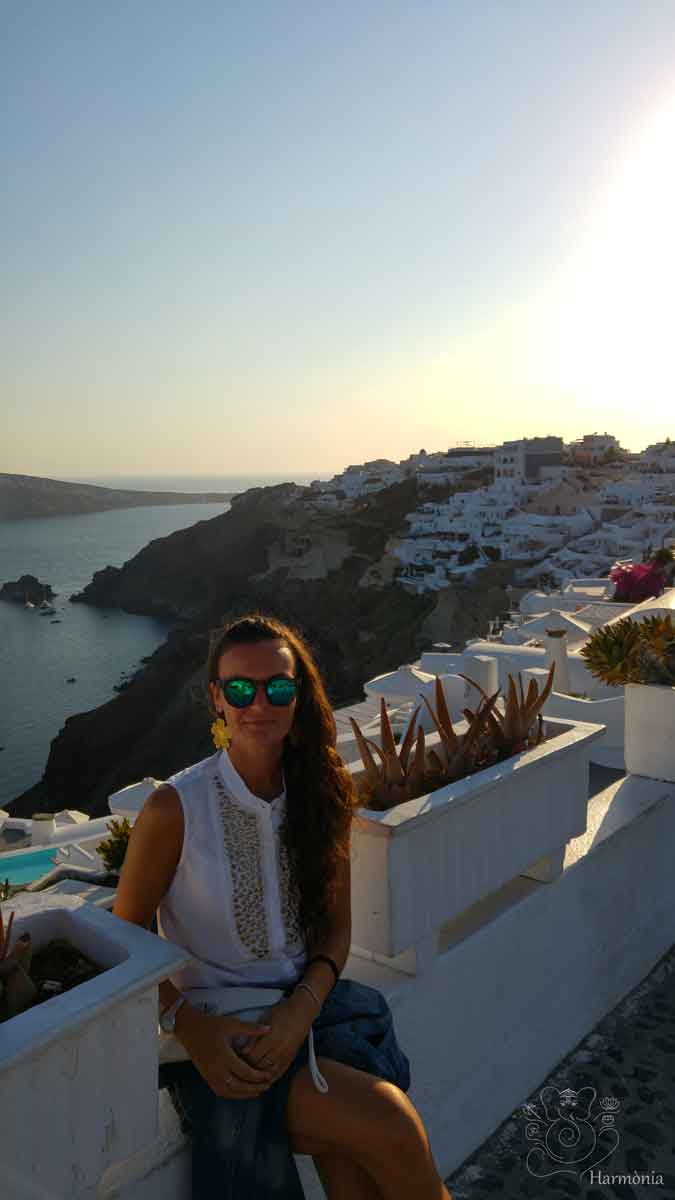Oia; Santorini; Tramonto;